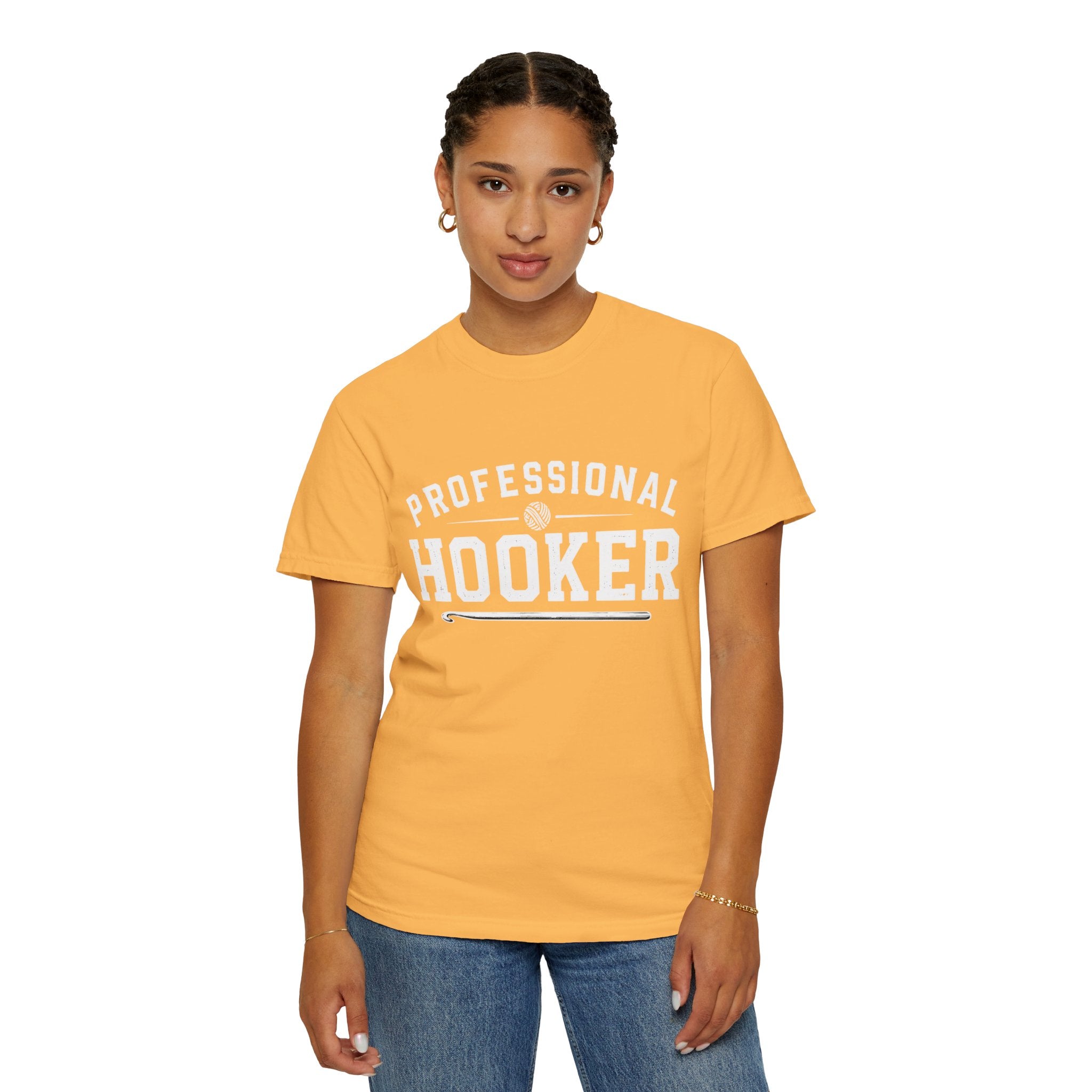 Professional Hooker T-Shirt — Funny Crochet Graphic Tee