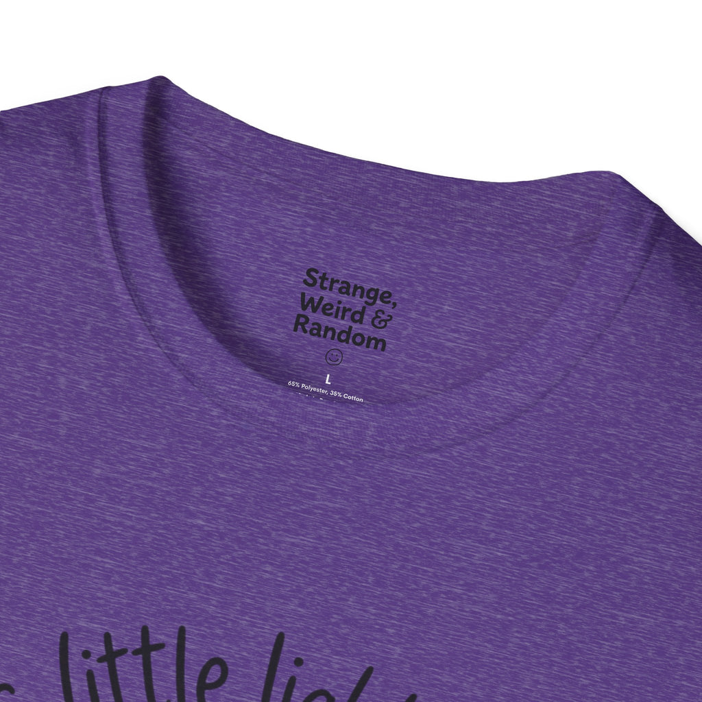 T-Shirt — "This Little Light of Mine" Cute Smiling Lightbulb Inspirational Tee